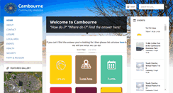 Desktop Screenshot of cambourne.info